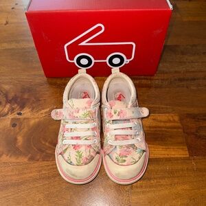See Kai Run Kristin Sneaker in Beige Floral